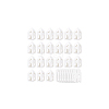 House Shaped Paper Gift Boxes with Visible Window CON-WH0088-90-7