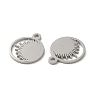 Non-Tarnish 304 Stainless Steel Charms STAS-J042-16P-2