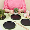 4Pcs Porcelain Jewelry Trays for Earrings Rings Bracelets AJEW-GO0004-31-3