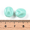 Opaque Acrylic Beads X-SACR-T017-34B-3