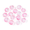 Baking Paint Transparent Glass Beads X1-GLAA-N011-10mm-08-1