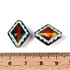 Painted Transparent Acrylic Beads OACR-T029-03H-3