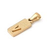 304 Stainless Steel Pendants STAS-Z120-03V-G-2