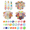 456Pcs Opaque Acrylic Beads MACR-YW0003-38-2
