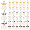 48Pcs 3 Styles Spiral Shell Angel Pendants FIND-PH0020-54-1