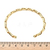 Brass Cuff Bangles for Women BJEW-F513-02G-5