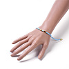 Adjustable Faux Suede Cord Bracelets BJEW-JB04217-05-4