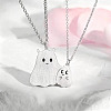 Halloween Alloy Ghost Pendant Couple Necklace Sets for Unisex WGE9DE0-01-2