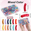 100Pcs Imitation Gemstone Acrylic Beads OACR-SP0001-05E-2