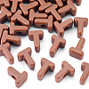Opaque Acrylic European Beads OACR-TAC0019-006T-3