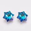 K9 Glass Rhinestone Pendants GLAA-F083-03C-02-1