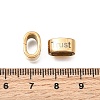 304 Stainless Steel Large Hole Beads STAS-H263-02G-01-3