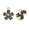 60Pcs 30 Styles Alloy Enamel Charms ENAM-LS0001-05LG-3