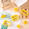 FASHEWELRY 18Pcs 18 Style Plastic Clay Cutters DIY-FW0001-21-14