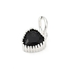Brass Micro Pave Cubic Zirconia Pendants KK-H204-01S-04-2