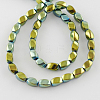 Non-magnetic Synthetic Hematite Beads G-Q874-12x6mm-7-2