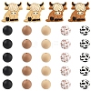 49Pcs Food Grade Eco-Friendly Silicone Beads SIL-YW0001-86-2