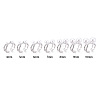 Brass Cuff Ring Settings X-KK-T076-58P-4