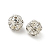 7mm Brass Rhinestone Beads X1-KK-S519-01B-S-2