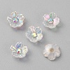 Opaque Resin Pave Rhinestone Cabochons RESI-TAC0010-92A-06-1