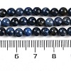 Natural Dumortierite Beads Strands G-G167-A06-4MM-5