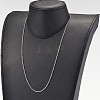 Tarnish Resistant Stainless Steel Ball Chains Necklace NJEW-JN01427-03-3