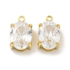 PVD Vacuum Plating 304 Stainless Steel Pendants Cubic Zirconia Pendants STAS-L278-009G-B01-1