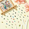100Pcs 20 Colors Synthetic Agate Beads G-CJ0001-77-5