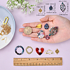 SUNNYCLUE DIY Resin Dangle Earring Making Kits FIND-SC0001-72-3