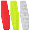 60Pcs 3 Colors PET Plastic Reflective Stickers DIY-SP0004-36-1