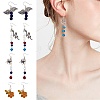 DIY Animal Shape Drop Earring Making DIY-SZ0007-05-4