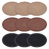 9Pcs 3 Colors Imitation Leather Laserable Label Tags DIY-FG0003-47-1