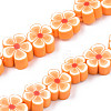 Handmade Polymer Clay Bead Strands CLAY-N011-48A-11-1