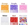 200Pcs Acrylic Beads KY-YW0002-06F-2