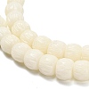 Synthetic Coral Dyed Carved Beads BSHE-H114-01B-2