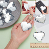 10Pcs Flat Back Acrylic Rhinestone Cabochons OACR-FG0001-22B-3