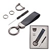 Genuine Leather Car Key Keychain JX273F-1