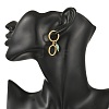 202 Stainless Steel Huggie Hoop Earrings EJEW-JE07392-02-2