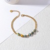 Handmade beaded pearl bracelet LS-BN7202-2-1