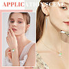 240Pcs 8 Colors ABS Plastic Imitation Pearl Pendants PALLOY-CA00026-7