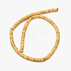 Matte Porcelain Heishi Wheel Beads Strands PR-CBA03B0-03B-5