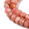 Natural Argentina Rhodonite Beads Strands G-F770-D07-03-4