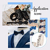 Musical Note Print Polyester Ribbon OCOR-WH0091-25-7