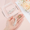 2Pcs Alloy with Glass Rhinestone Hair Barrettes OHAR-BBC0001-01-3