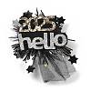 New Year's party Iron Hair Clip LS-OHAR-R102-01L-1