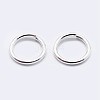 925 Sterling Silver Open Jump Rings STER-F036-02S-0.9x5mm-2
