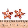 Brass Enamel Pendants KK-T071-30P-3