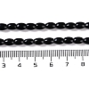 Natural Black Onyx(Dyed & Heated) Beads Strands G-NH0011-I05-01-5