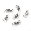 Tibetan Style Alloy S-Hook Clasps PALLOY-P224-25AS-1