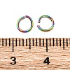 Ion Plating(IP) 304 Stainless Steel Open Jump Rings STAS-N098-062F-01-3